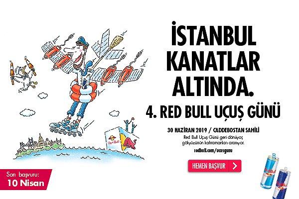Gökyüzünün kahramanları aranıyor! 4. Red Bull Uçuş Günü 30 Haziran’da İstanbul’da. Hemen başvur, uçuş heyecanını sen de yaşa.