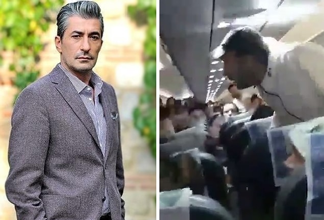 Kimisi alkollü olduğu için olay çıkardı dedi, kimisi de bir kadın yolcu tarafından tacize uğradığı için sesini yükselttiğini söyledi.