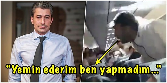 Alkollü Olduğu İçin Olay Çıkardığı Uçaktan Zorla İndirildiği İddia Edilen Erkan Petekkaya'nın Videosu Ortalığı Karıştırdı!