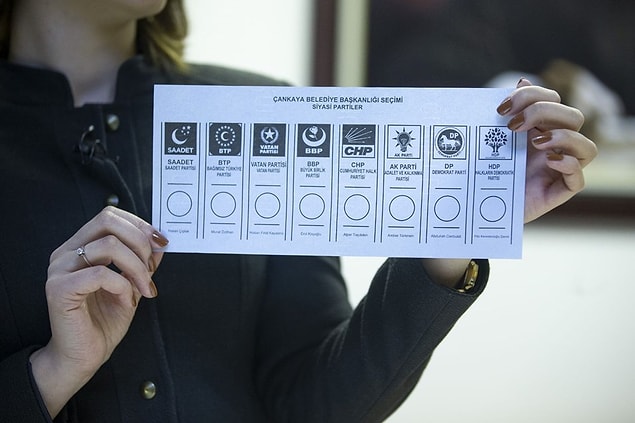 7. Oy pusulanızı mutlaka kontrol edin.