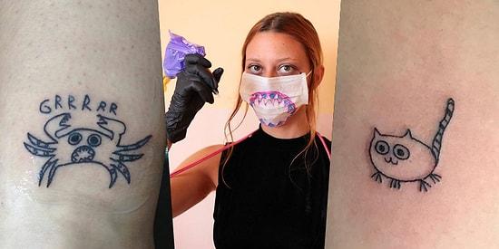 This Tattoo Artist Is Horrible At Drawing But That's Why Her Clients Choose Her!