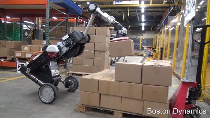 Boston Dynamics'in Yük Taşıyabilen ve Sıçrayabilen Yeni Robotu 'Handle' Büyülemeye Devam Ediyor!