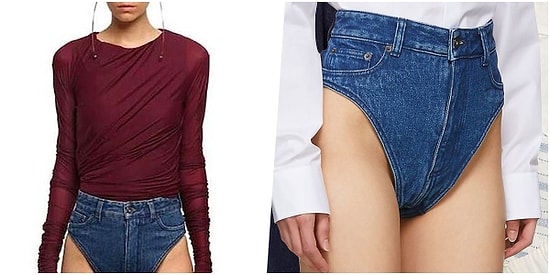 Bi' Durun Artık! Her Şeyin Abartıldığı Trendlerden Saçma Bir Tanesi Daha: 1800 TL Fiyatıyla Kot İç Çamaşırı
