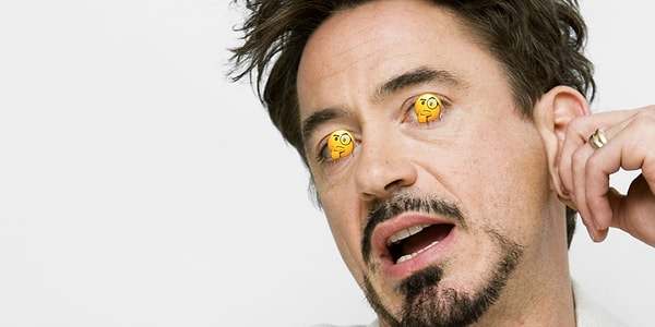 1. Начнем, помните цвет глаз Роберта Дауни Мл.?