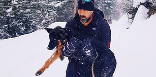 Donmak Üzereydi: Öğretmen Necmi Aksu Dağda Bulduğu Köpeği Kilometrelerce Taşıyıp Kurtardı