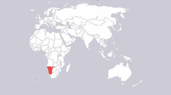 3. Узнаете по очертаниям страну на юге Африки?
