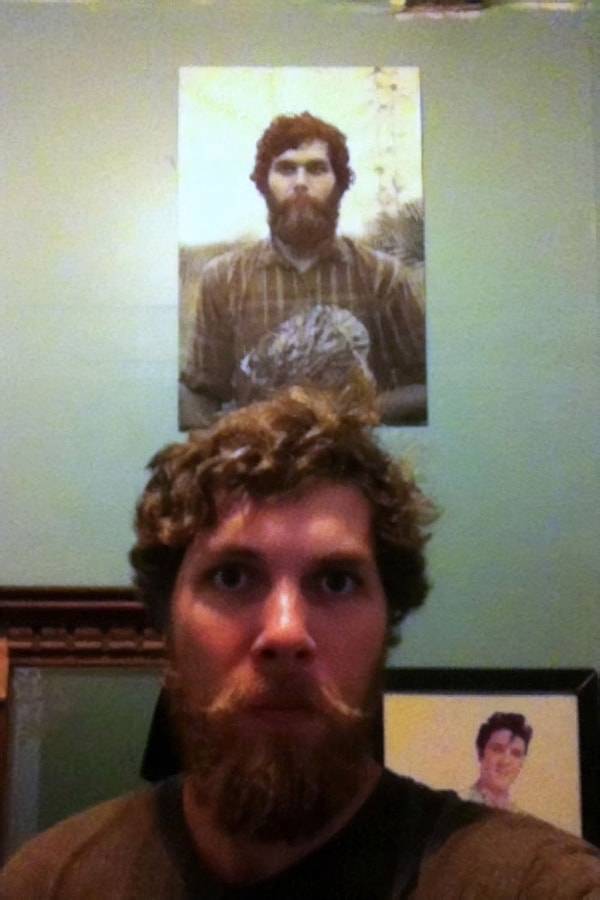 23. Когда нашел портрет самого себя