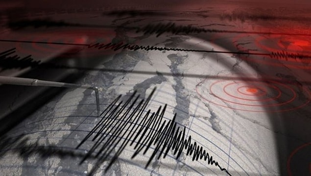 Deprem, saat 14.30'da, 7 kilometre derinlikte meydana geldi.