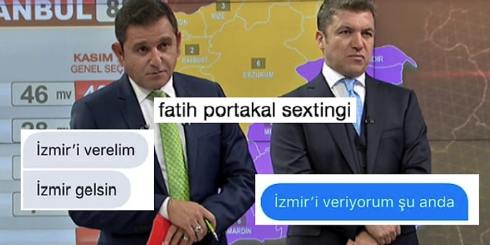 Seçim Sonuçlarının Vazgeçilmez İkilisi Fatih Portakal ve İsmail Küçükkaya'yı Mizahına Alet Ederek Kahkaha Attıranlar