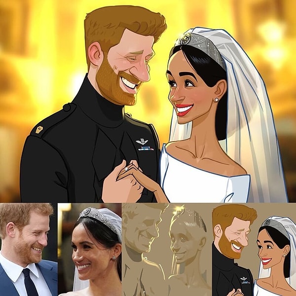 11. Принц Гарри и Меган Маркл