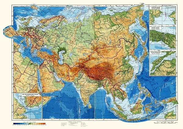 8. Евразия - самый влажный материк
