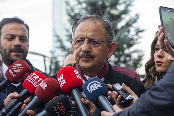 AKP'nin Ankara Büyükşehir Belediye Başkan adayı Mehmet Özhaseki gazetecilere açıklamalarda bulundu.