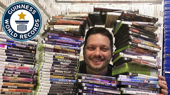 Dünyanın En Fazla Oyununa Sahip Olan Adamı Guinness Rekorlar Kitabına Girdi: 20.000'den Fazla Oyunu Var!