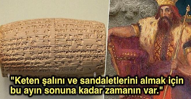 Arkeologlar, Babil'in Son Kralı Tarafından Yazılan, Dünya'nın İlk Ayrılık Mektubunu Keşfettiğini İddia Ediyor!