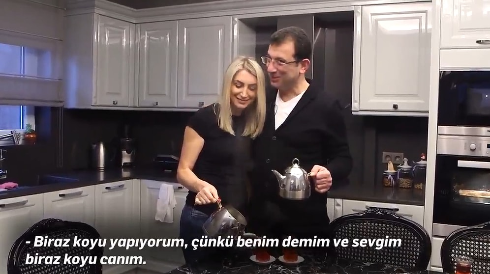 Ekrem İmamoğlu ve Eşinin, İzleyen Herkesin Gözlerinden Kalpler Fışkırtan Aşırı Samimi Videosu!