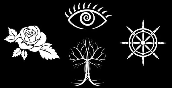 Итак, вглядитесь в эти древние символы и выберите один из них: