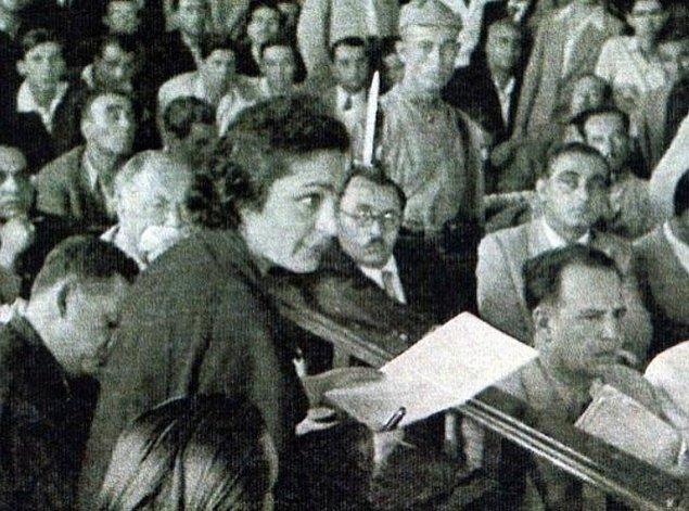 13. Türkiye'nin ilk kadın avukatı, Süreyya Ağaoğlu, İstanbul 1935.
