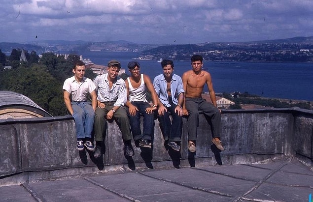 16. Ayasofya restorasyon çalışmaları, İstanbul 1963.