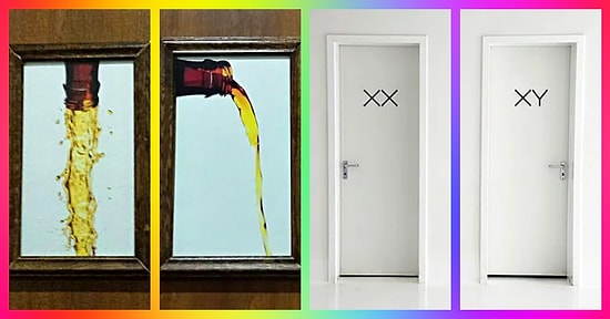 Gezegenin Dört Bir Tarafından Güldürürken Şöyle Bir Düşündüren 34 Umumi Tuvalet Sembolü