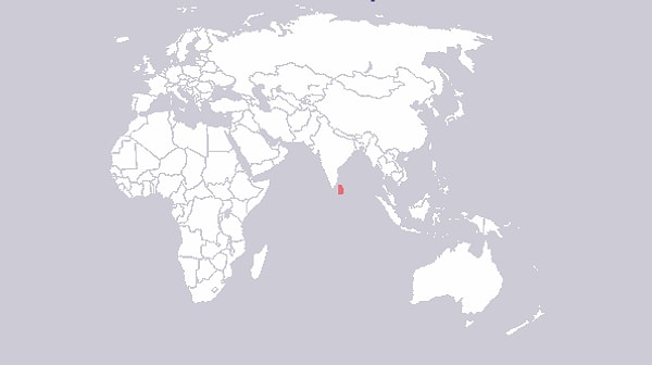 4. Еще один малюсенький островок. Но на этот раз в Индийском океане. Именно здесь герой "Рамаяны" Рама спас от Равана свою жену Ситу ;)