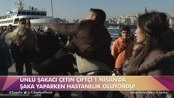 1 Nisan Şakası Yaparken Dayak Yiyen Çetin Çiftçioğlu