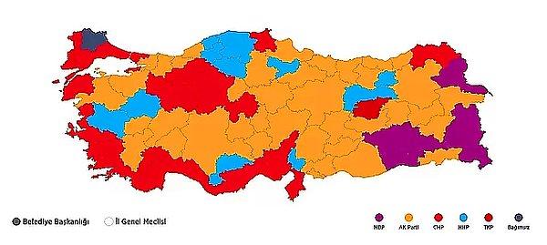 31 Mart Pazar günü Türkiye yerel yöneticilerini seçmek üzere sandık başına gitti.