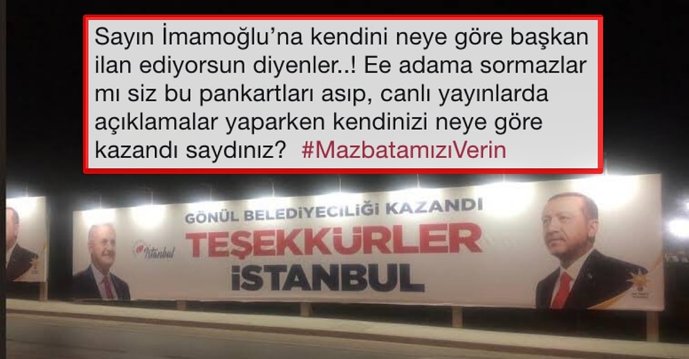 Süreç Uzadı, Seçmen Daraldı! Ekrem İmamoğlu’nun İşbaşı Yapmasını İsteyenler YSK’ya Sesleniyor: #MazbatamızıVerin