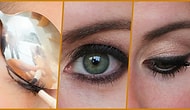 Kusursuz Eyeliner'ı Tek Seferde Çekmek İçin Her Kadının Bilmesi Gereken 22 Şaşırtıcı İpucu