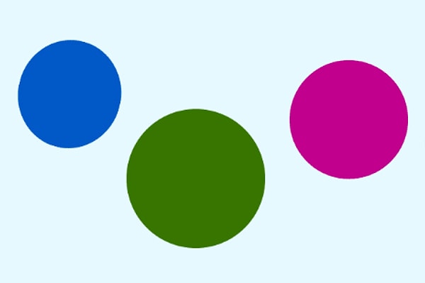 3. А какой из этих кругов не такой круглый, как остальные?