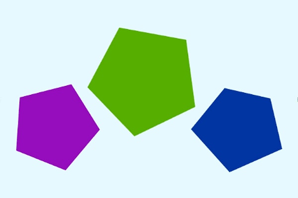 8. А что скажете насчёт этих пятиугольников?