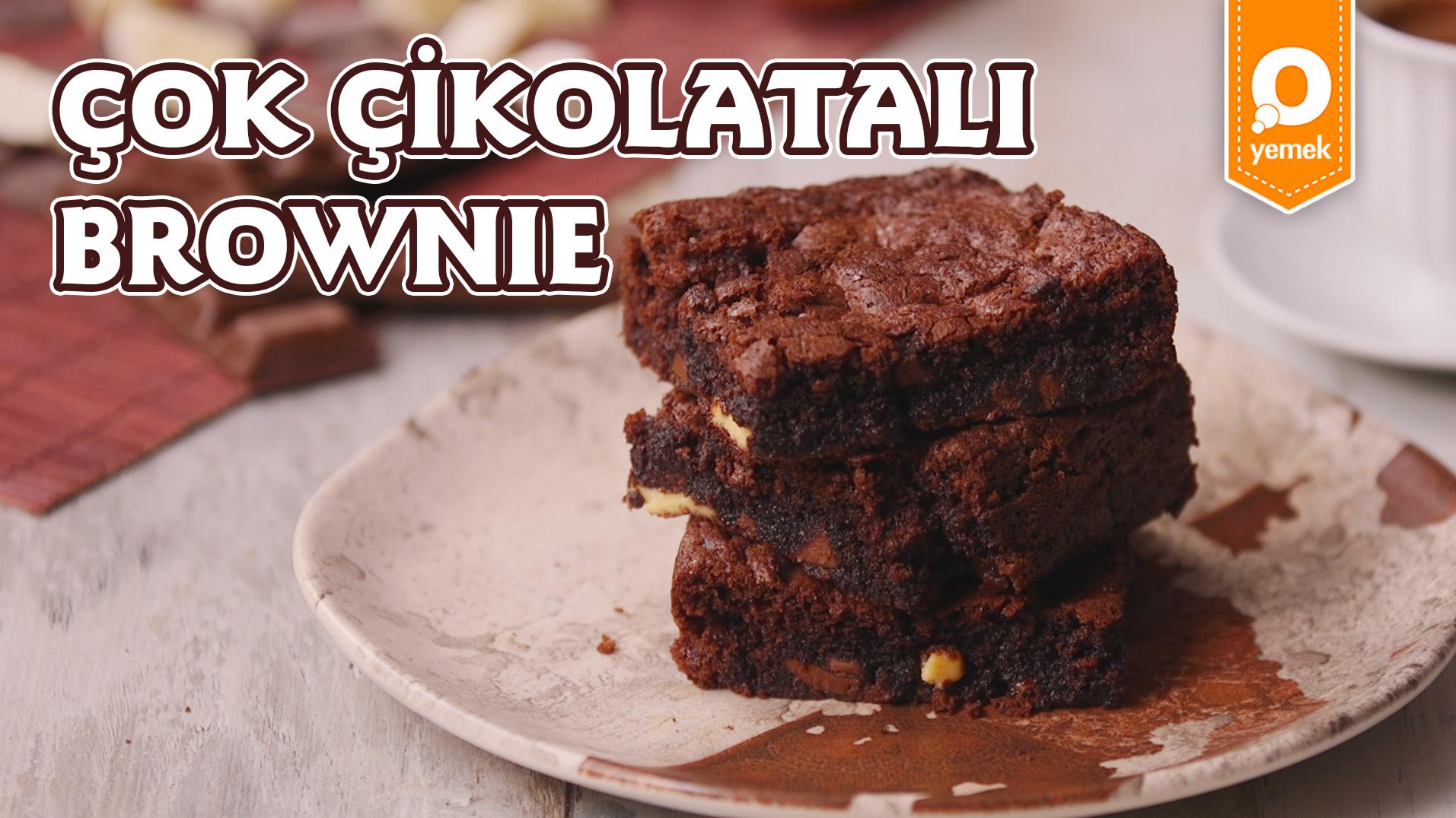 Çikolata Aşıklarına Müjde! Çok Çikolatalı Brownie Nasıl Yapılır