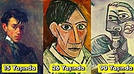 Kübizm’in Öncüsü Dahi Ressam Pablo Picasso’nun 15 Yaşından 92 Yaşına Kadar Çizdiği Portrelerin Evrimi