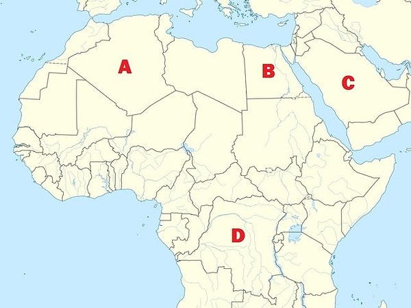 2. Летали в Египет? А в какой из этих точек он находится знаете?