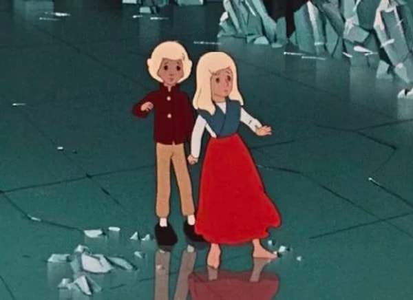 1. Какое слово в замке Снежной королевы Кай составлял из льдинок?