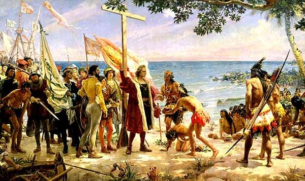 3. Колумб назвал жителей Америки индейцами, потому что…