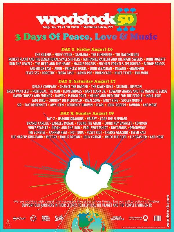 6. Woodstock 50