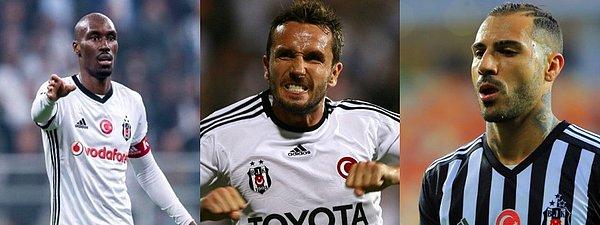 Beşiktaş formasını en çok giyen 3 yabancı futbolcu: