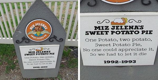 6. Ben & Jerry isimli ünlü dondurma markasının sevilmeyen dondurma aromalarını gömdükleri küçük bir mezarlığı var.