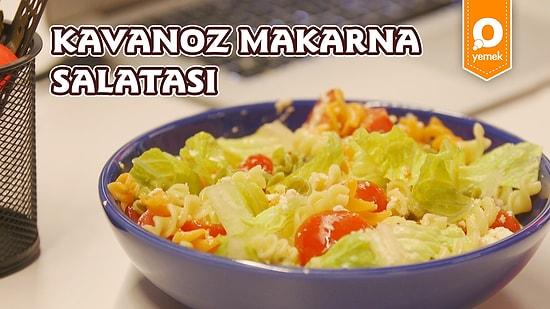 Kavanozda Yapabileceğiniz En Leziz Tarif! Kavanoz Makarna Salatası Nasıl Yapılır?