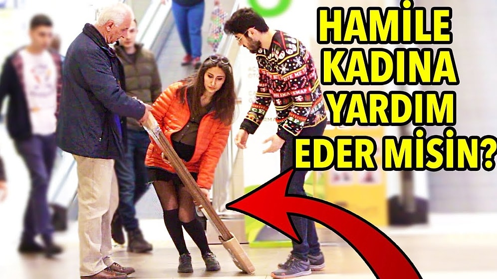 Türk İnsanı, Hamile Bir Kadına Ağır Yük Taşıtan Erkeğe Nasıl Tepki Verir?