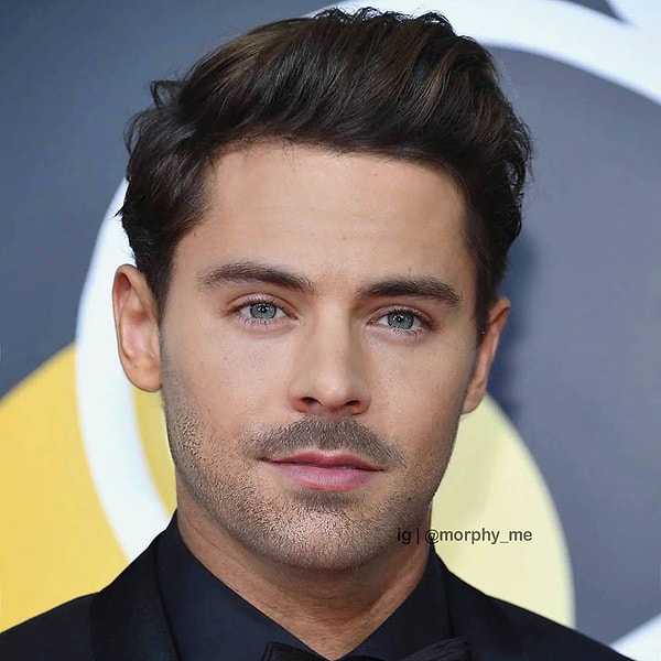 1. Начнем, чьи черты лица отсутствуют в данной работе?