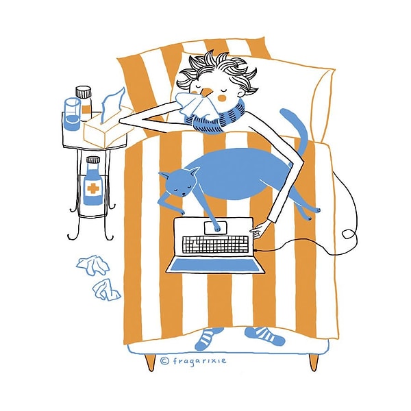 21. Единственный плюс больничного