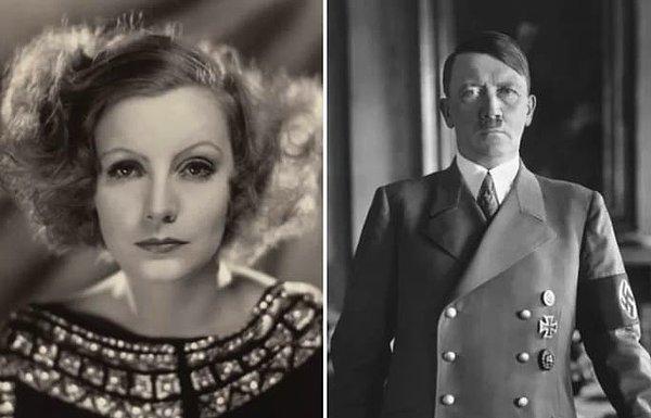 7. Greta Garbo Adolf Hitler'in en sevdiği oyuncuydu. Hitler ona mektuplar gönderip, Almanya'da ziyaret etmek için uğraştı.