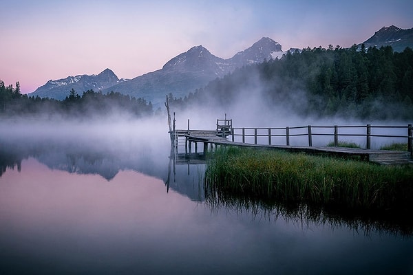 2. Какой район Земли занимает первое место по количеству туманов?