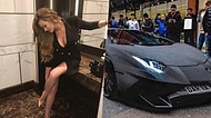 Son Model Lamborghini'sini 350 Bin Dolara Swarovski Taşlarla Kaplatan Rus Instagram Fenomeni