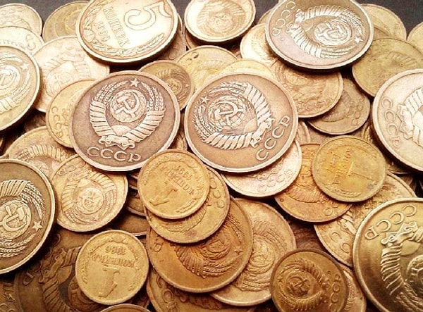 12. Как можно было узнать, сколько весила монета в 1,2,3,5 копеек?