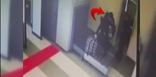 Valiziyle Beraber X-Ray Cihazının İçinden Geçen Genç