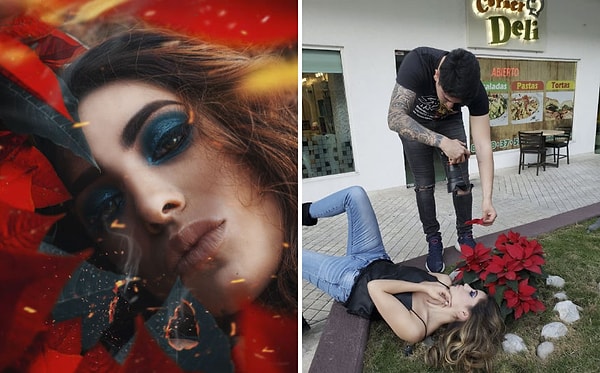 17. Подойдет даже клумба у местного кафе...