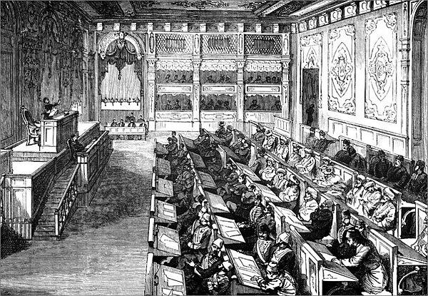 Tarihler 23 Aralık 1876’yı gösterdiğinde, demokrasimizin ilk adımı olan ilk anayasamız Kanun-i Esasi ilan edildi.