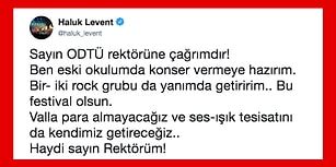 Haluk Levent'in Hiçbir Ücret Almadan Konser Yapmayı Kabul Ettiği "ODTÜ Uluslararası Bahar Şenliği" İçin Birçok Ünlü Seferber Oldu!